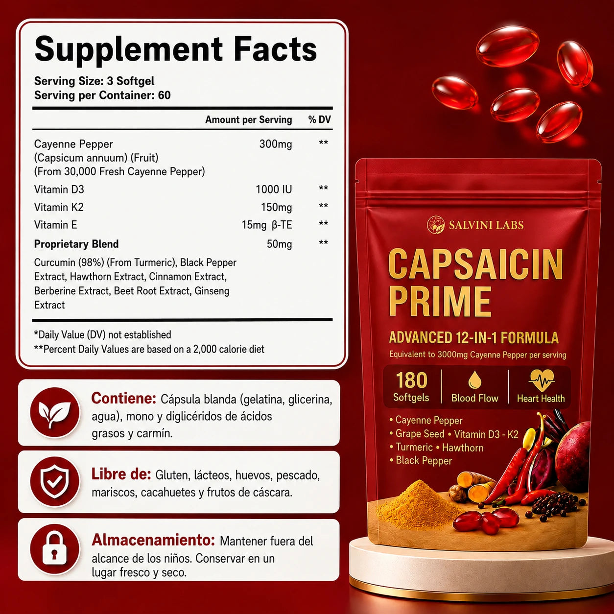 Salvini Labs - Capsaicin Prime