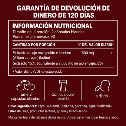 Salvini Labs - Odorless Aged Garlic