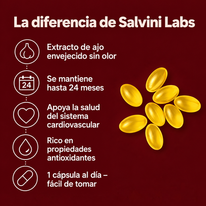 Salvini Labs - Odorless Aged Garlic